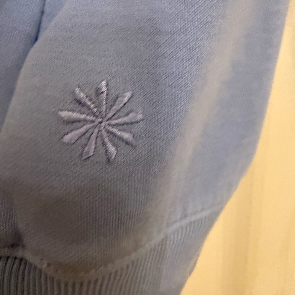 Athleta Blue Oversized Sweatshirt - Picture 7 of 8